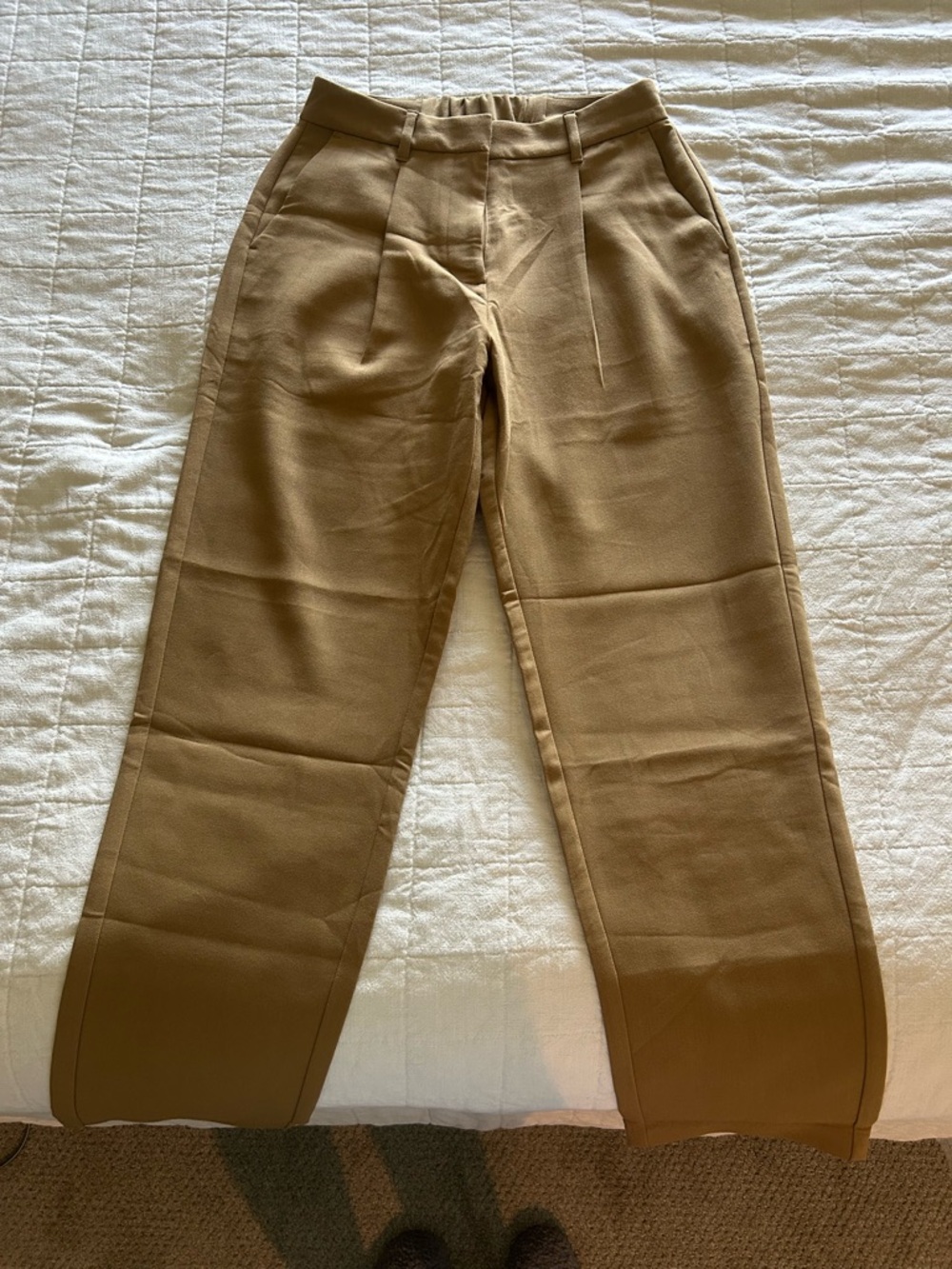 Old Navy Women's Tan Straight-Leg Pants